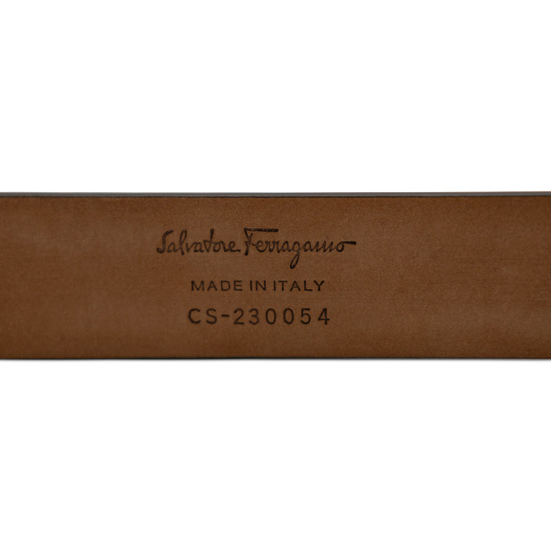 Salvatore Ferragamo Adjustable Belt Brown Women's Size 80