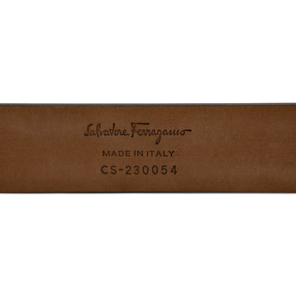 Salvatore Ferragamo Adjustable Belt Brown Women's Size 80