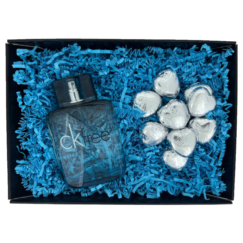 Calvin Klein CK Free For Men 50ml Eau De Toilette & Chocolates Gift Set