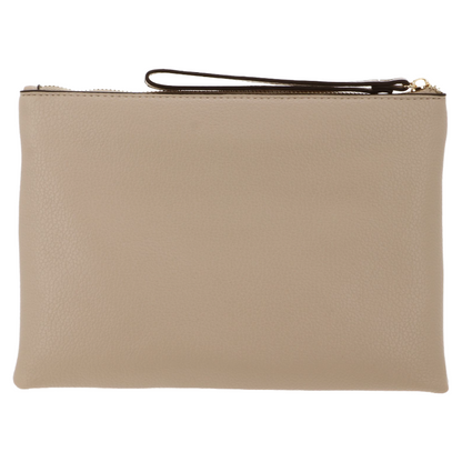Mario Valentino Women's Megeve Cosmetic Bag Ecru/Beige