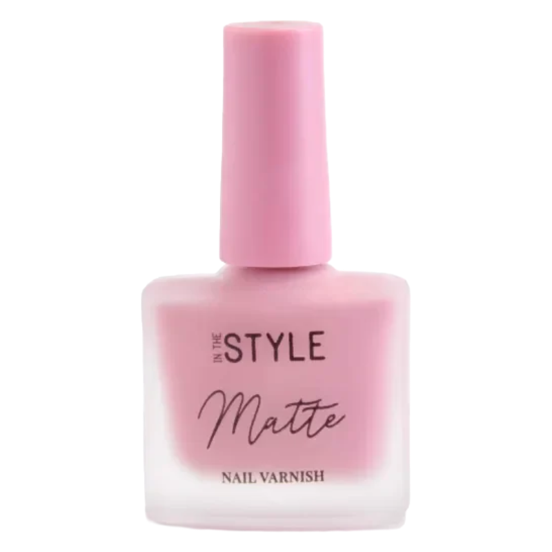 In The Style Matte Nail Varnish Charmed Pink