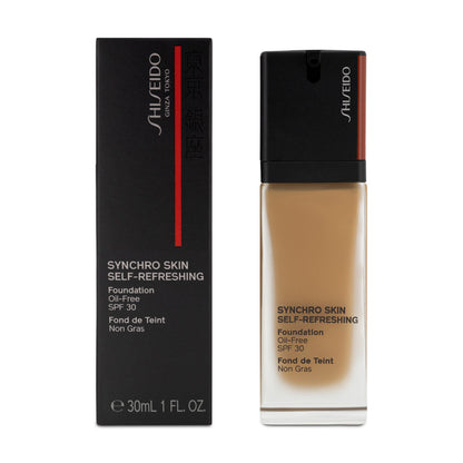 Shiseido Synchro Skin Self-Refreshing Foundation 410 Sunstone (Blemished Box)