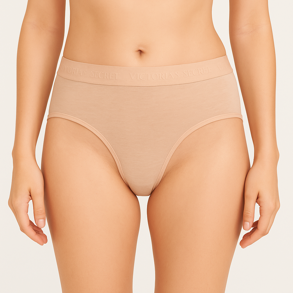 Victoria's Secret Stretch Cotton Logo Hipster Knickers
