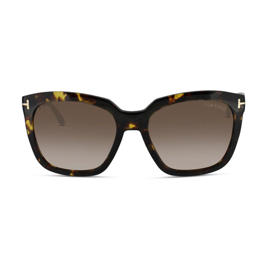 Tom Ford Brown Gradient Sunglasses TF0502 55