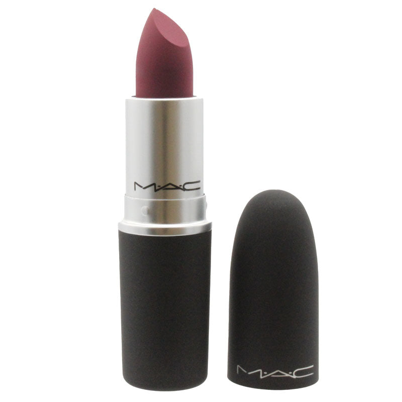 MAC Powder Kiss Matte Red Lipstick 305 Burning Love | Shop Now