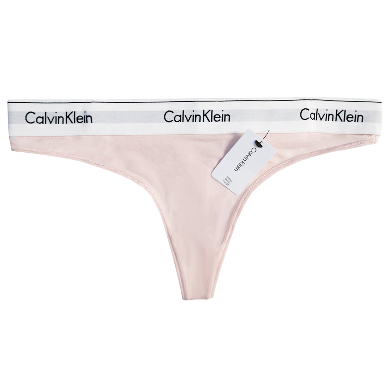 UNDERW102-L - Calvin Klein Women's Thong Pink Large