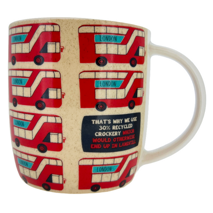 Milly Green London Buses Mug 14oz
