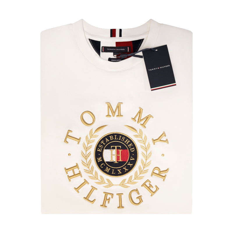 Tommy Hilfiger Men's Logo T-Shirt White