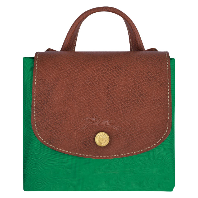 Longchamp Medium Le Pliage Backpack Green