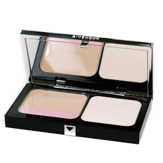 Givenchy Teint Couture Long-Wearing Compact Foundation & Highlighter 1 Elegant Porcelain