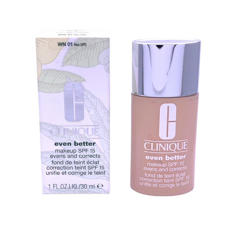 Clinique Even Better Foundation SPF 15 30ml WN 01 Flax (Blemished Box)