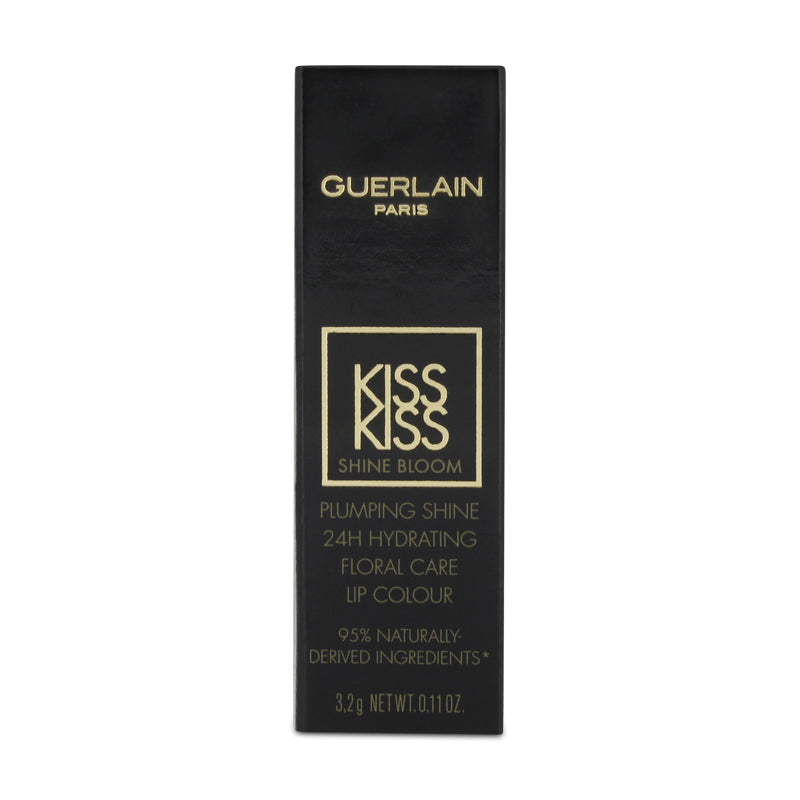 Guerlain Kiss Kiss Shine Bloom Lipstick 709 Petal Red (Blemished Box)