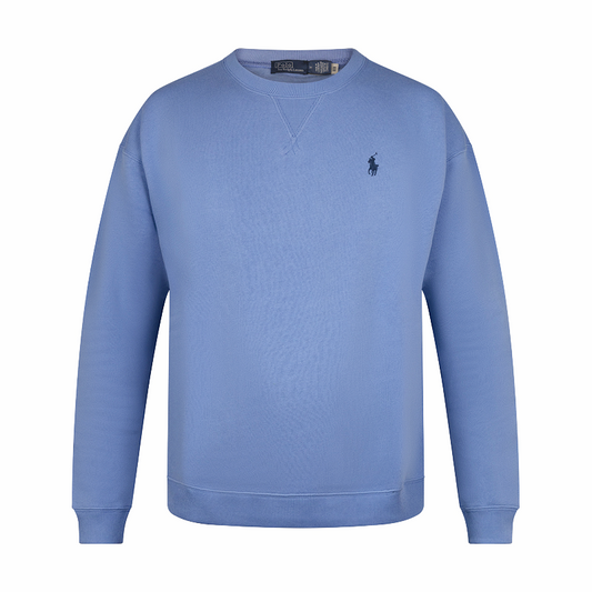 Ralph Lauren Fleece Crew Neck Sweatshirt Summer Blue Women's