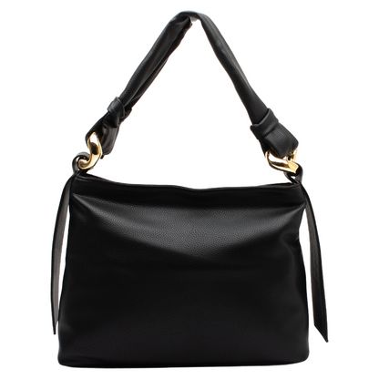 Valentino Ring Re Handbag Women's Black VBS7IL01