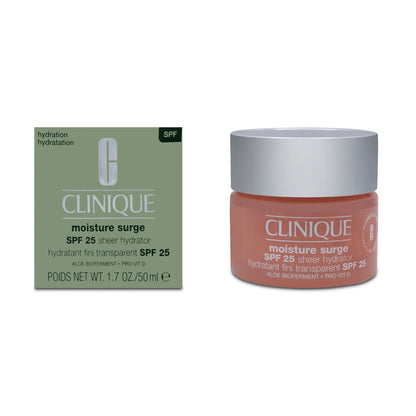 Clinique Moisture Surge Sheer Hydrator Cream 50ml SPF25 (Blemished Box)