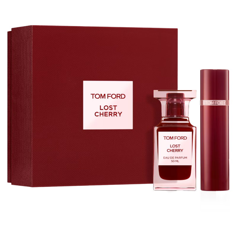 Tom Ford Private Blend Lost Cherry Set 50ml Eau De Parfum & 10ml Travel Spray