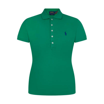 Ralph Lauren Slim Fit Polo Shirt Green Women's