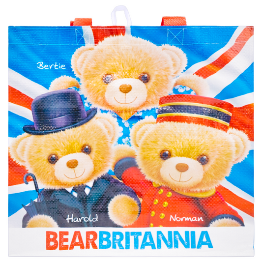 Bear Britannia Shopping Bag
