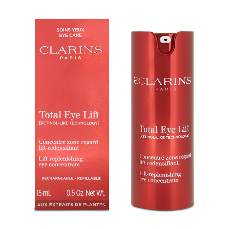 Clarins Total Eye Lift Lift-Replenishing Eye Concentrate 15ml (Blemished Box)