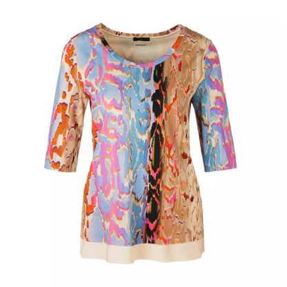 Marc Cain Multicolour T-Shirt | Vibrant Women's Tee
