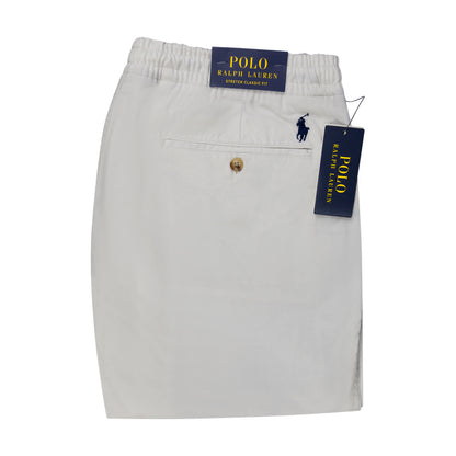 Ralph Lauren Polo Womens Stretch Classic Fit Prepster Trousers White