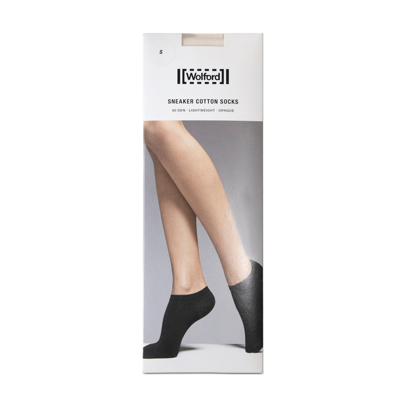 Wolford Women's Sneaker Cotton Socks White 