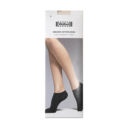 Wolford Women's Sneaker Cotton Socks White 