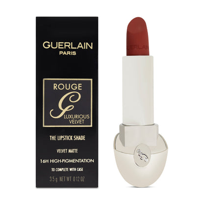 Guerlain Rouge G Lipstick No.214 Exotic Red (Blemished Box)