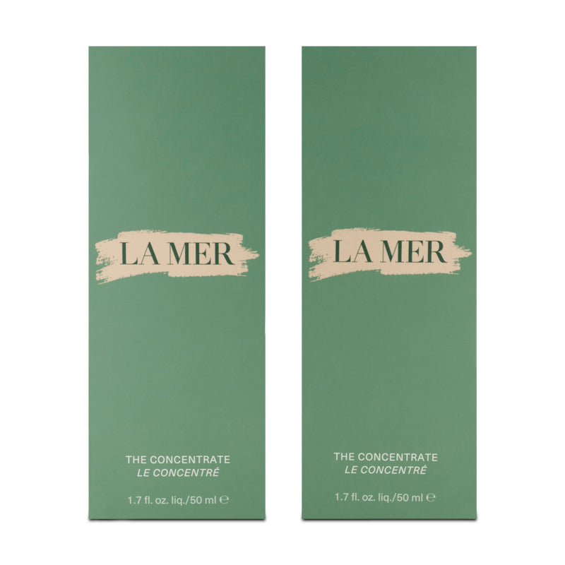 La Mer The Concentrate Serum 50ml x 2 Duo Set | Luxurious Skincare