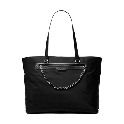 Michael Kors Jet Set Travel Extra Large Recycled Nylon Tote Bag Black