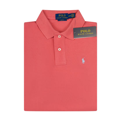 Ralph Lauren Boys Slim Fit Polo | Red