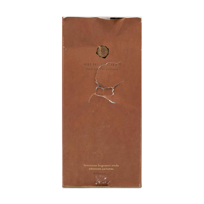 Rituals Suede Vanilla Private Collection Luxurious Fragrance Sticks 450ml (Blemished Box)