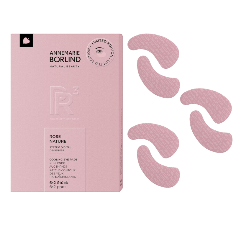  Annemarie Borlind Rose Nature Cooling Eye Pads 6x2 Pads