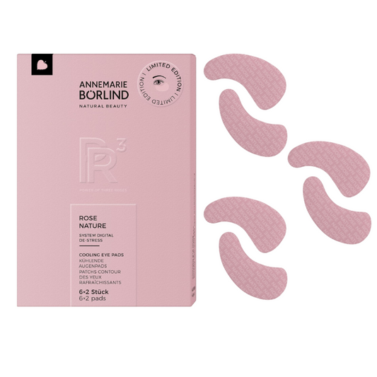  Annemarie Borlind Rose Nature Cooling Eye Pads 6x2 Pads