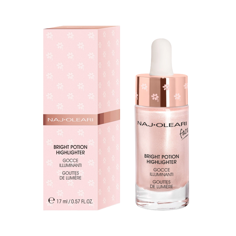 Naj-Oleari Bright Potion Highlighter 01 Quarzo Rosa 17ml