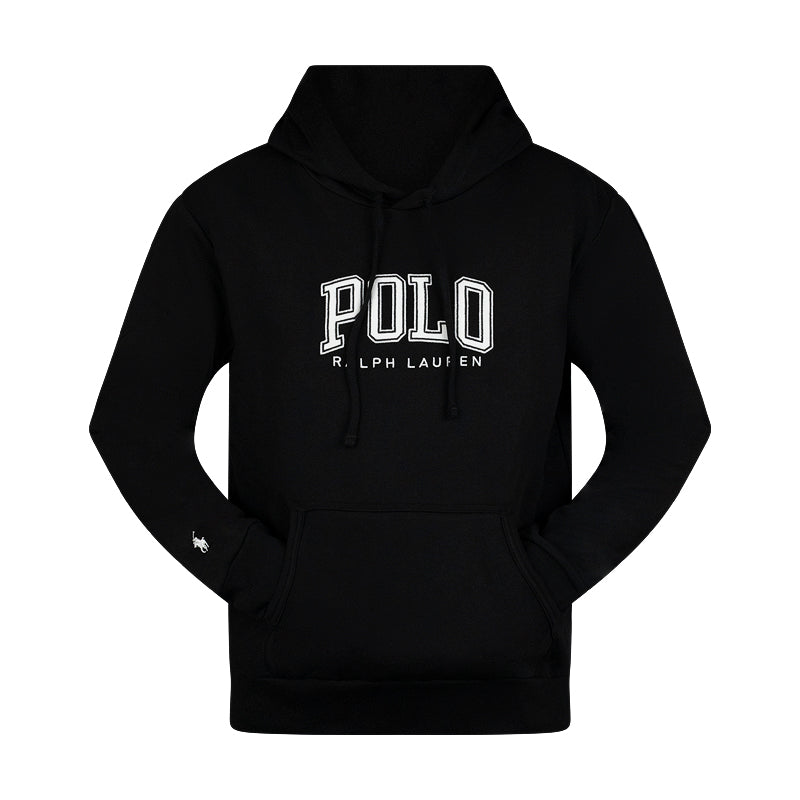 Ralph Lauren Polo Logo Hoodie Black