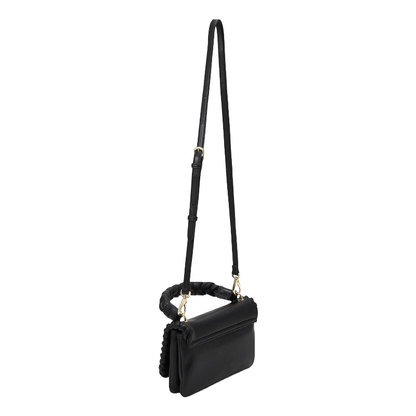 Valentino Women's Varsavia Small Satchel bAG Black VBS7CA04001