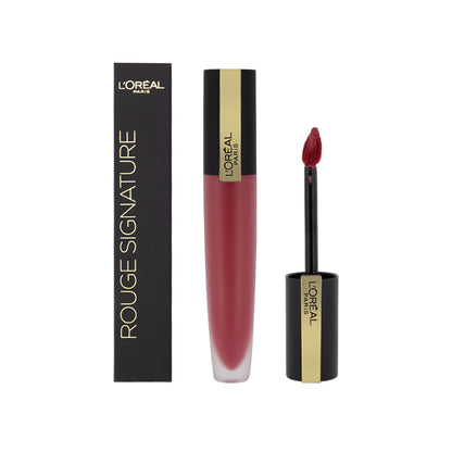 L'Oreal Rouge Signature Lip Stick 121 I Choose