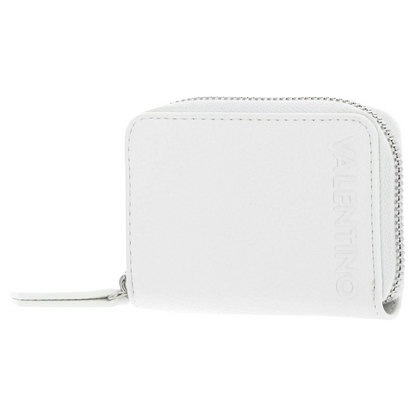 Mario Valentino Soho Zip Around Small White Purse Women's