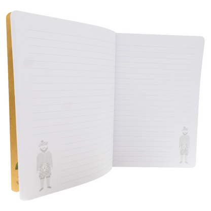 Milly Green Eco Scotland A5 Recycled Kraft Paper Notebook