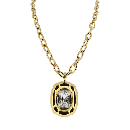 Swarovski Dulcis Gold Crystal Necklace 5613656
