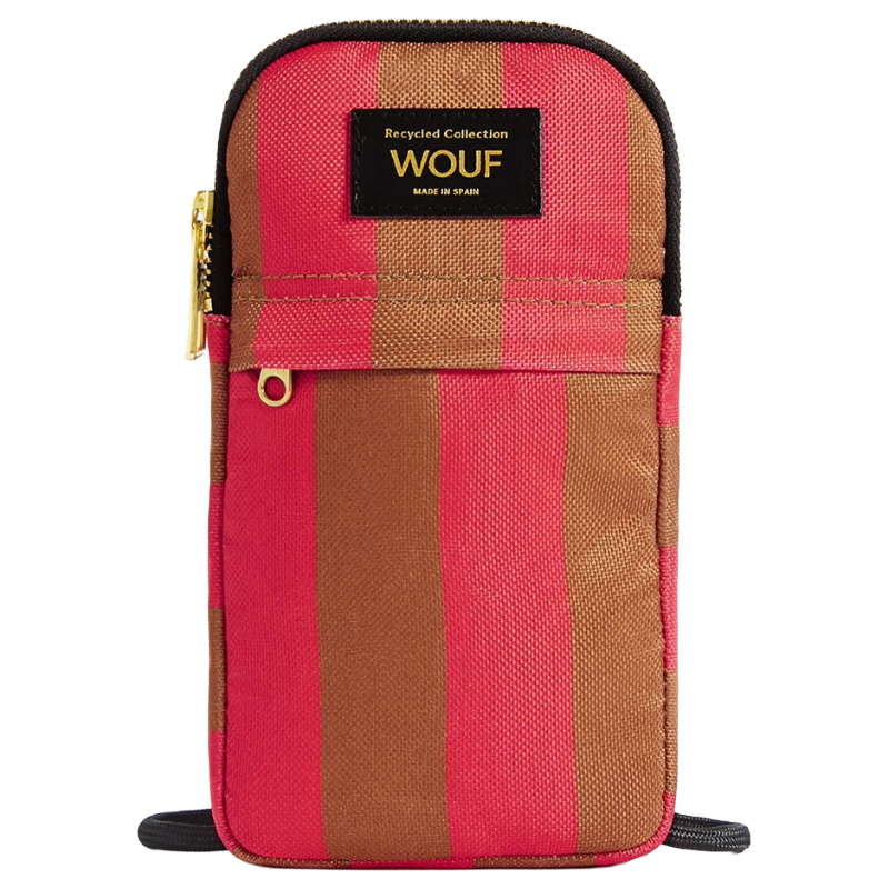 Wouf Pat Recycled Collection Crossbody Phone Bag Multi Colour