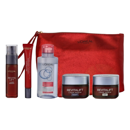 L'Oreal Revitalift Laser Renew Anti-Aging Routine Set (Blemished Box)