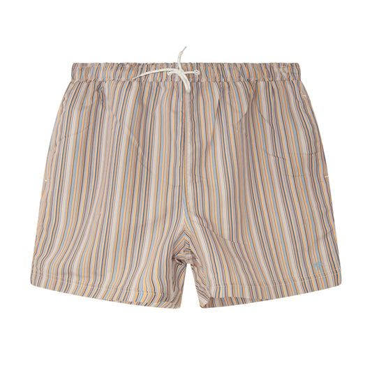 Fynch-Hatton Mens Swim Shorts Multicolour Pinstripes