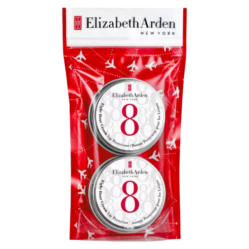 Elizabeth Arden Eight Hour Lip Protectant Tins 2 x 13ml