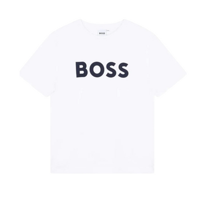 BOSS Kids' Logo T-Shirt | Soft Cotton