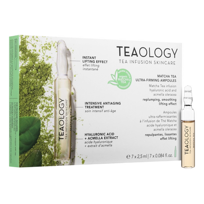 Teaology Matcha Tea Ultra-firming Ampoules 7 x 2.5ml 