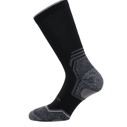 Jack Wolfskin Hiking Fast Drying Merino Wool Socks Black