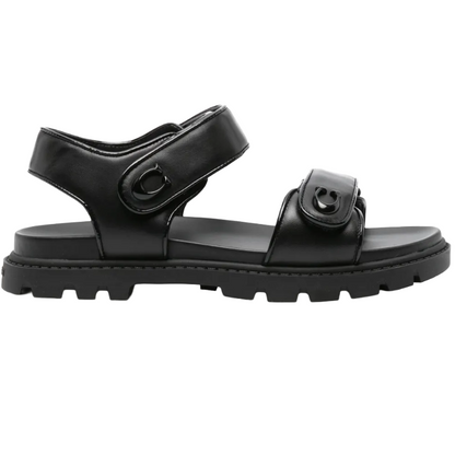 Coach Brynn Leather Women's Sandals Black