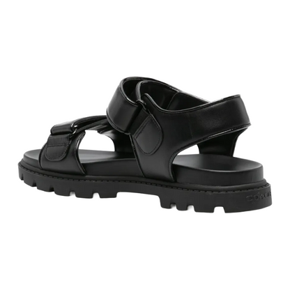 Coach Brynn Leather Women's Sandals Black